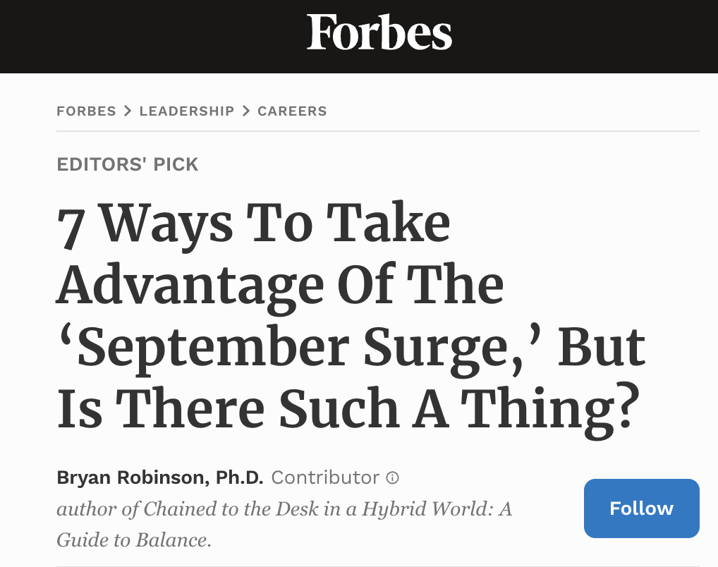 7 Ways to Take Advantage of the 'September Surge'
